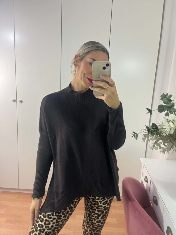 Jersey over cuello perkin