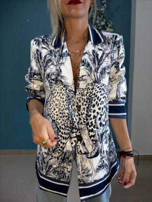Blazer azulona