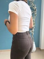 Wide leg chocolate push up