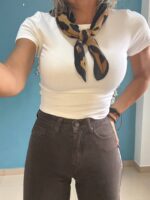 Wide leg chocolate push up