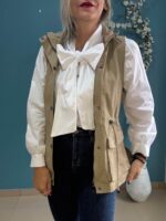 Camisa lazo cuello