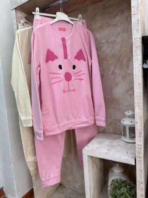 Pijama cara gato
