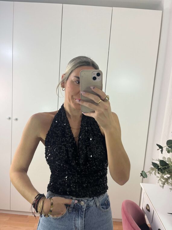 Top Paillettes