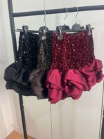 Falda lentejuelas globo