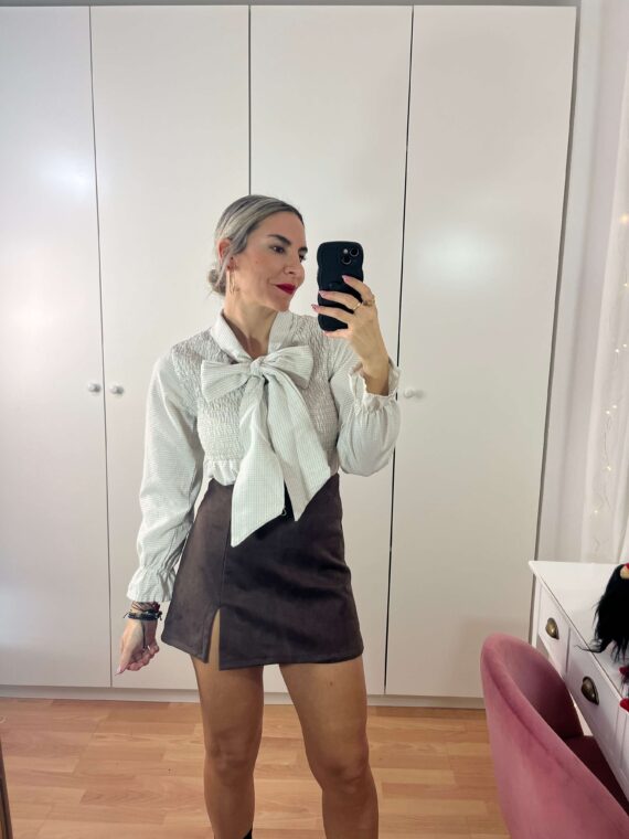 Falda pantalón antelina