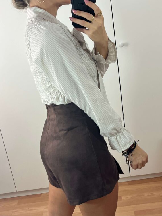 Falda pantalón antelina