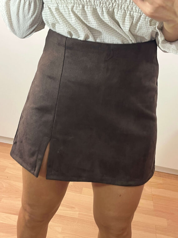 Falda pantalón antelina