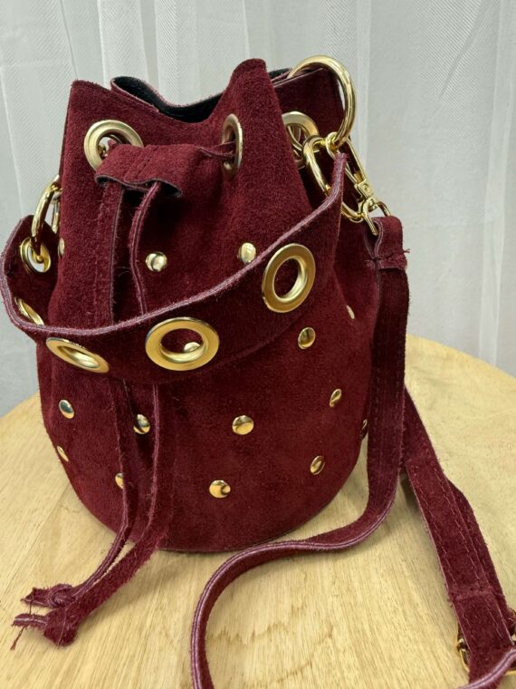 Bolso saquito piel vuelta