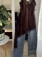 Vestido lencero terciopelo