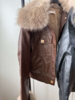 Chaqueta polipiel forrada pelito