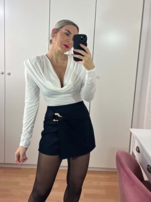 Falda pantalón argolla