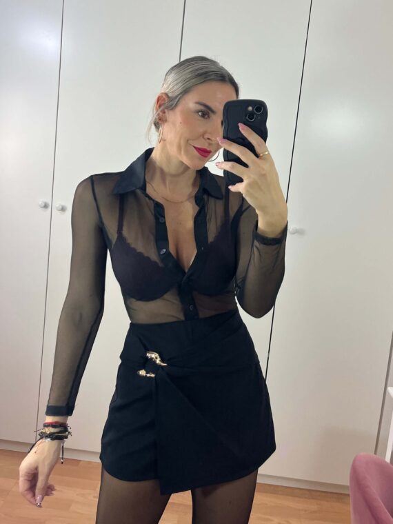 Camisa transparencias