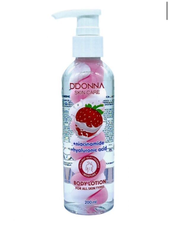 Body Lotion fresa y nata