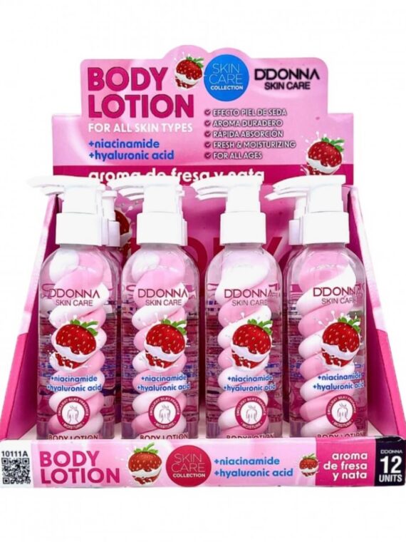 Body Lotion fresa y nata