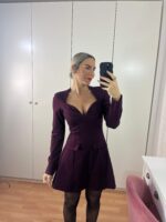 Vestido escote corazón