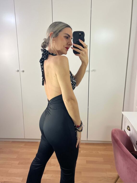 Mono push up lentejuela