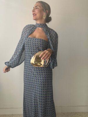 Vestido Sesimbra azul