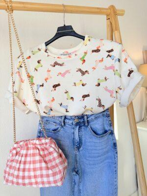 Camiseta salchichas
