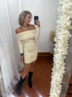 Vestido Bardot