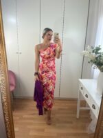 Vestido Formentera coral