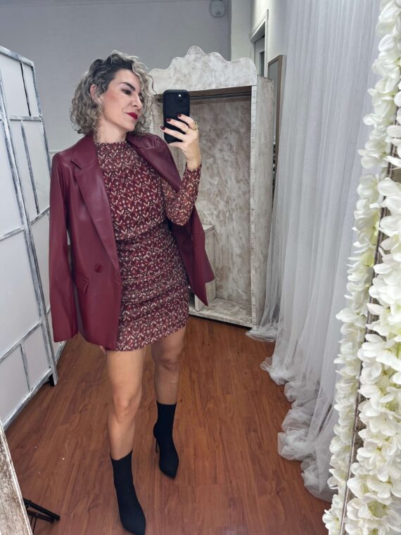 Vestido Noemí vino