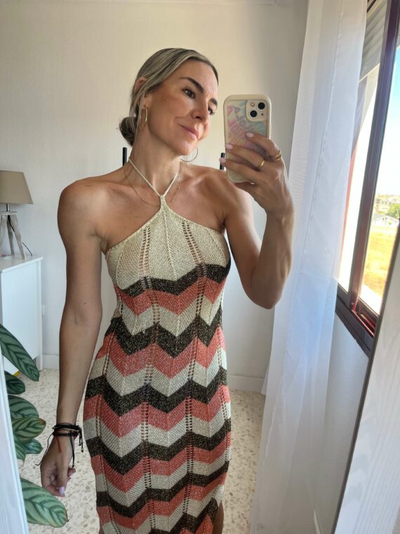 Vestido hilo brillo