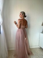 Vestido Princess  rosa