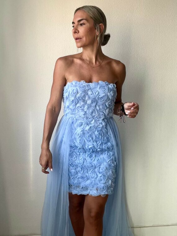 Vestido Princess azul