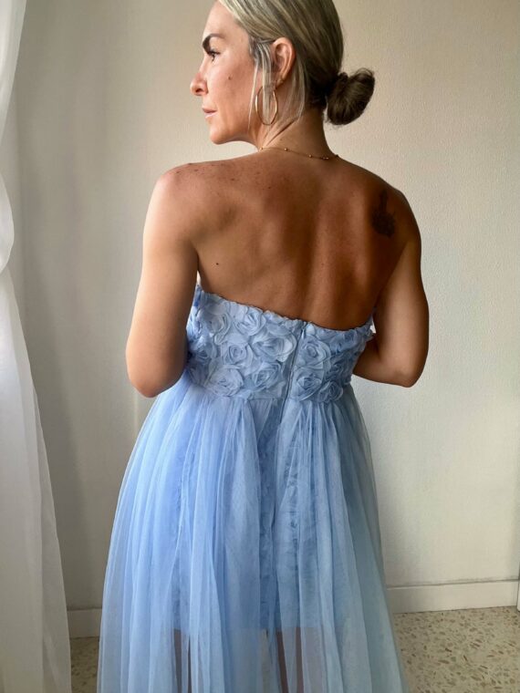 Vestido Princess azul