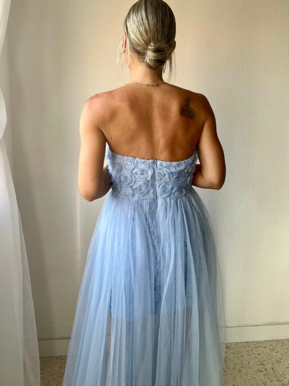 Vestido Princess azul