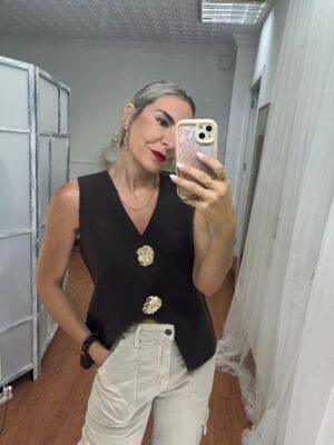 Chaleco punto