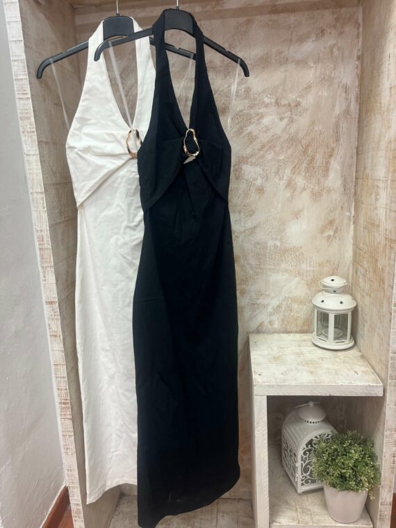Vestido argolla dorada