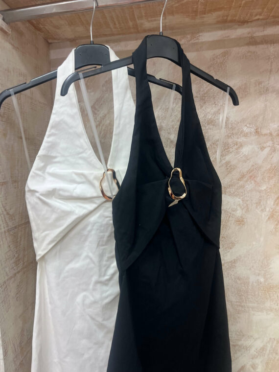 Vestido argolla dorada