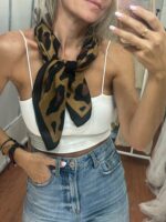 Pañuelo animal print