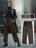 Pantalón animal print cómodo