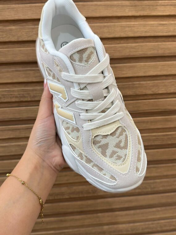 New animal print beige