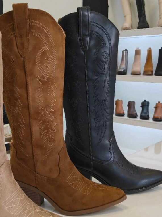 Cow boy negra bordados